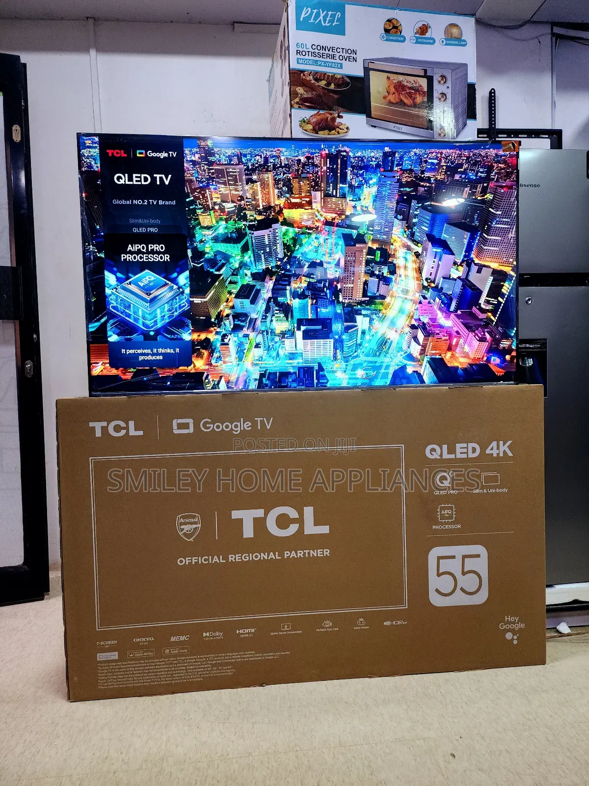 TCL QLED 55inches Smart Tv