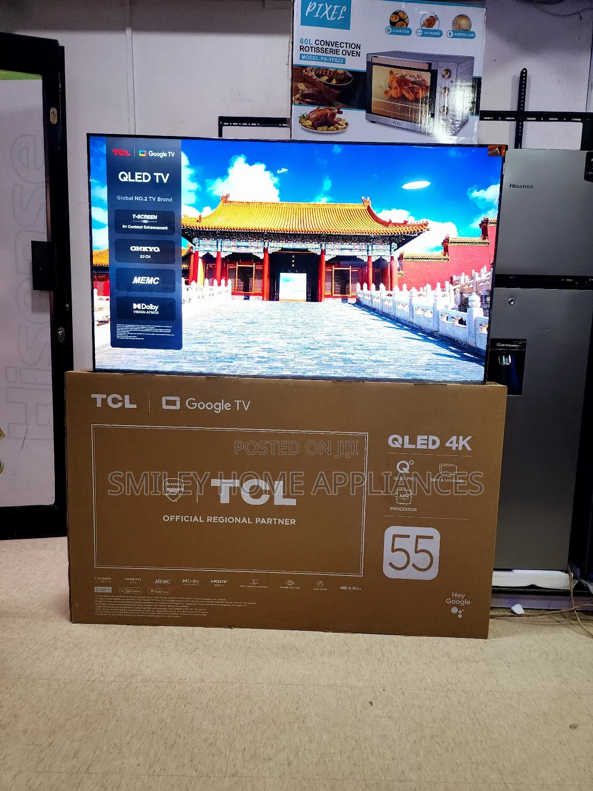 TCL QLED 55inches Smart Tv