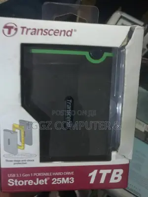 Transcend 1 Tb External Hard Drive