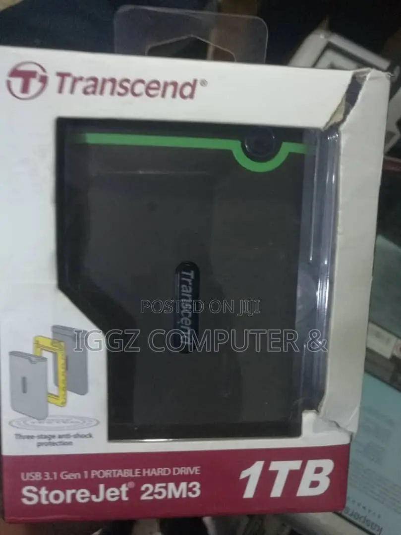 Transcend 1 Tb External Hard Drive