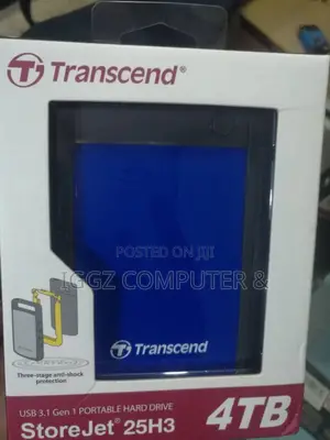 Transcend 4tb External Hard Disk