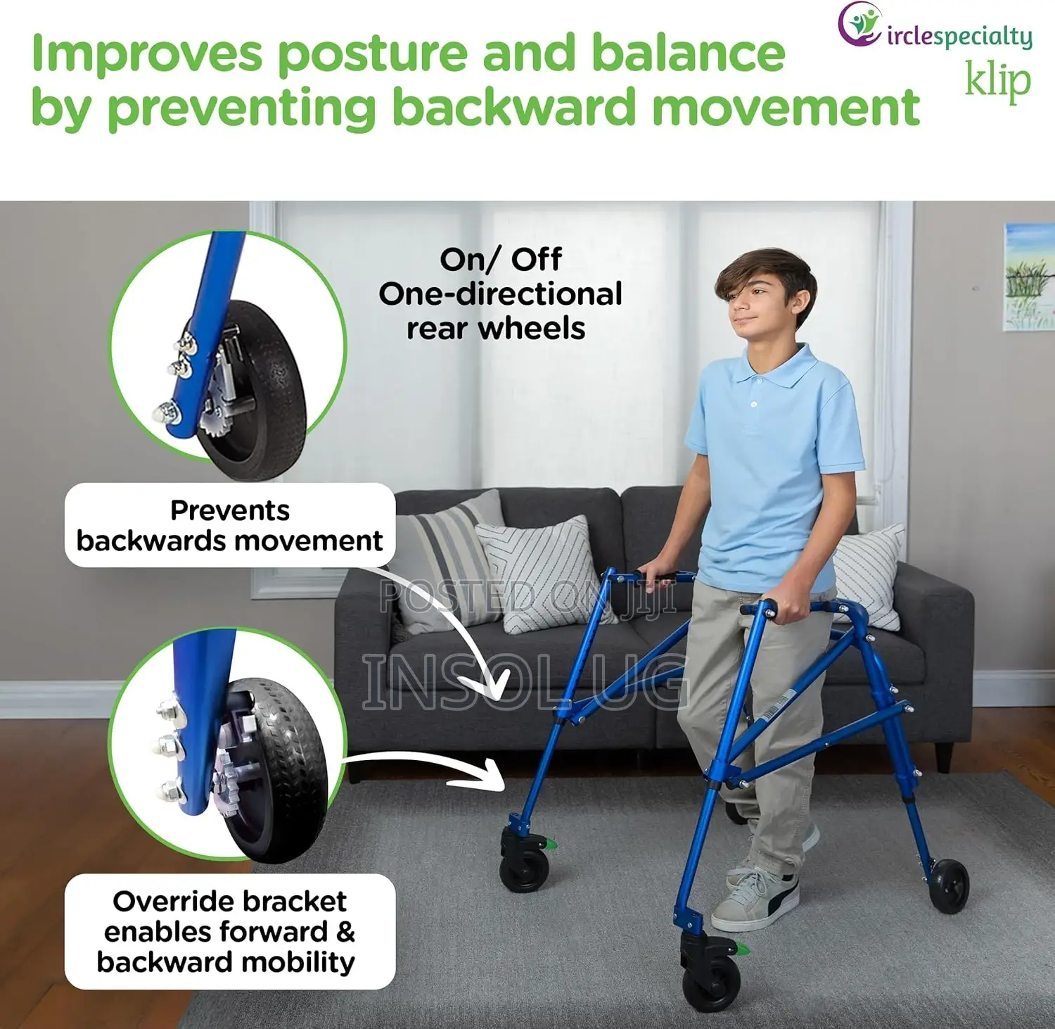 Reverse Waking Frame for Children