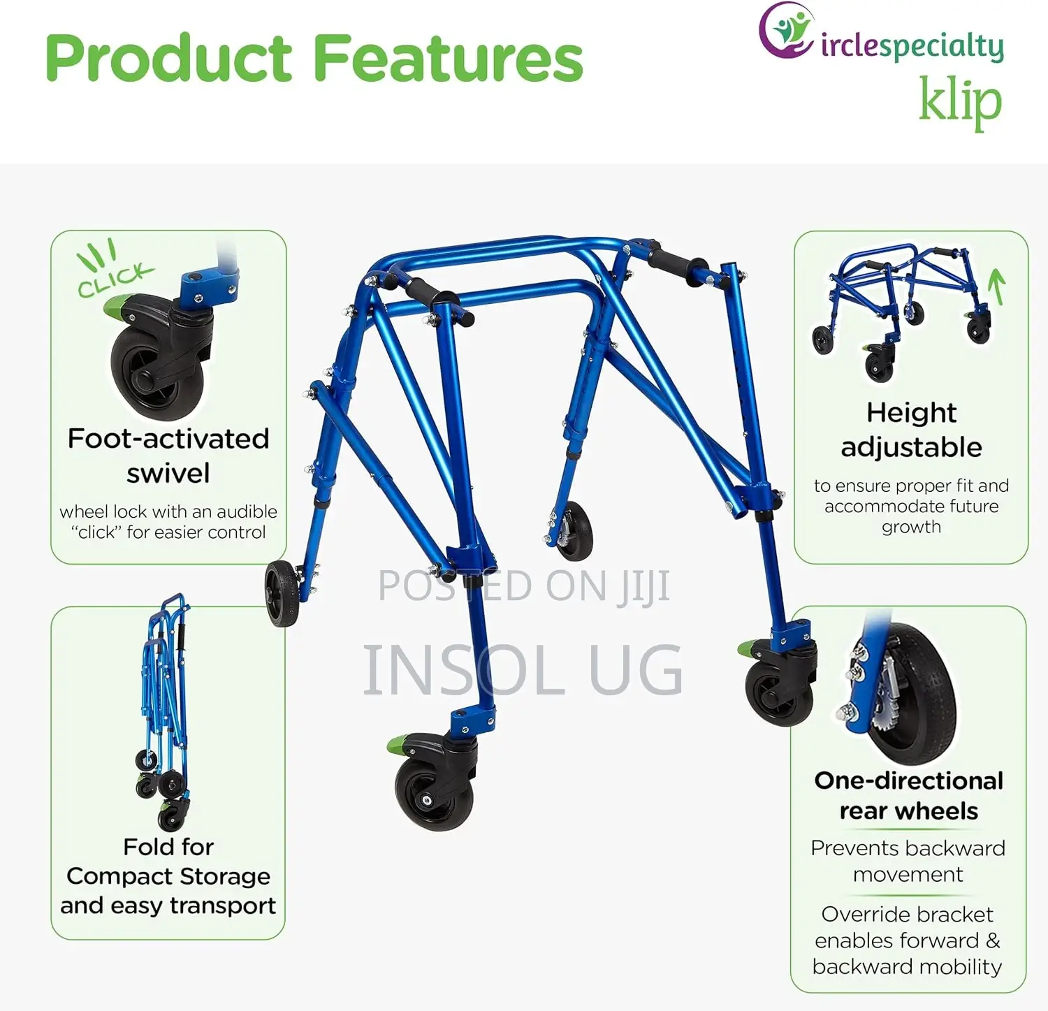 Reverse Waking Frame for Children