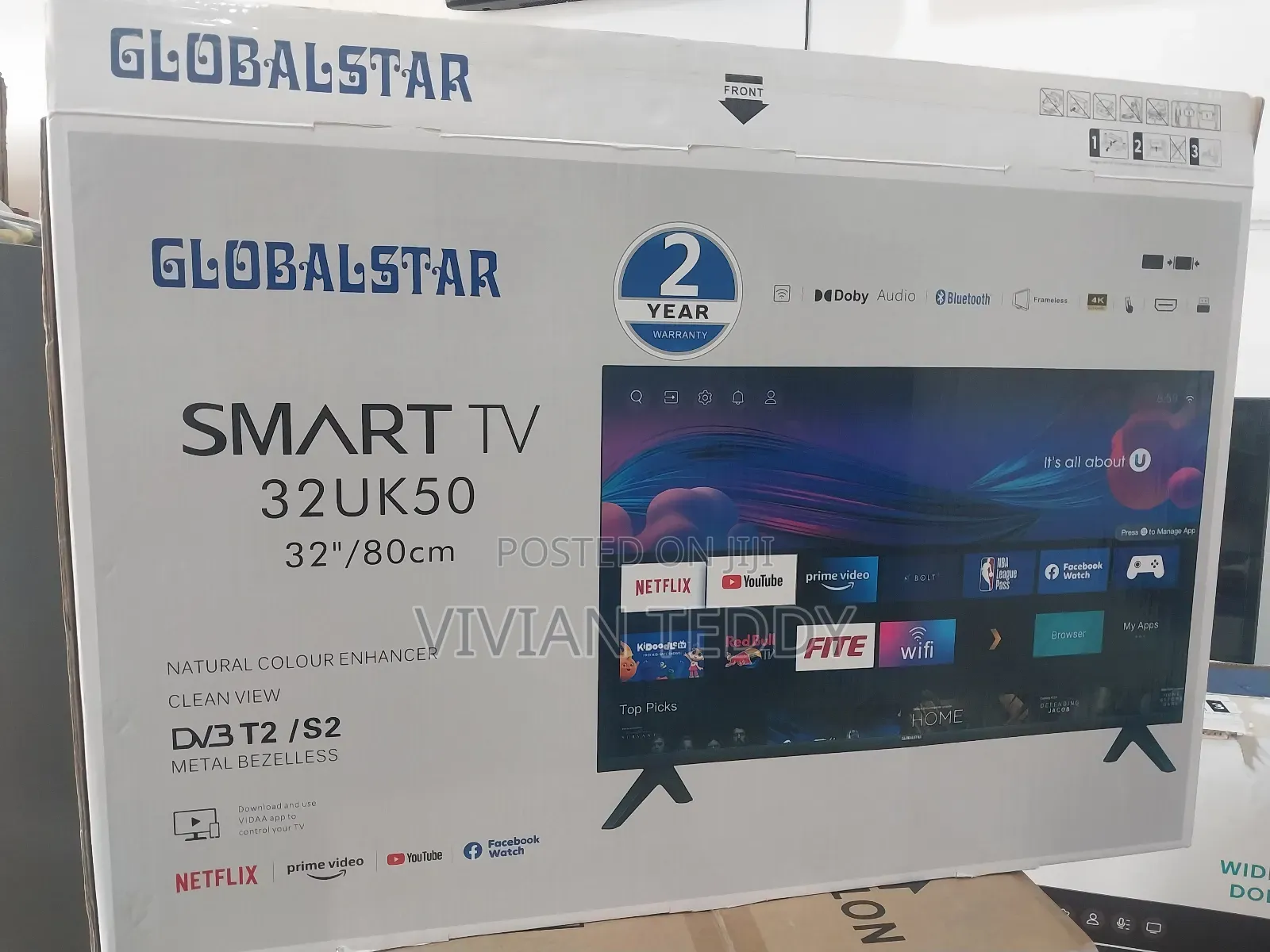 Globelster Smart TV 32 With Bluetooth