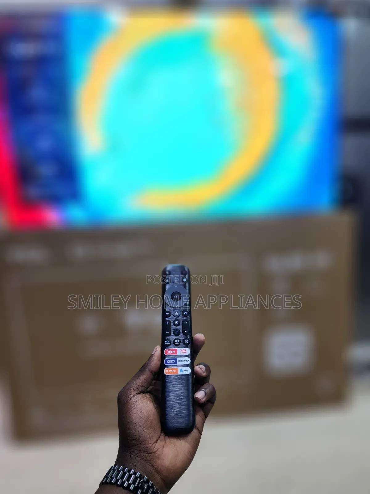 TCL Google QLED 55inches Smart Tv With Subwoofer Speaker