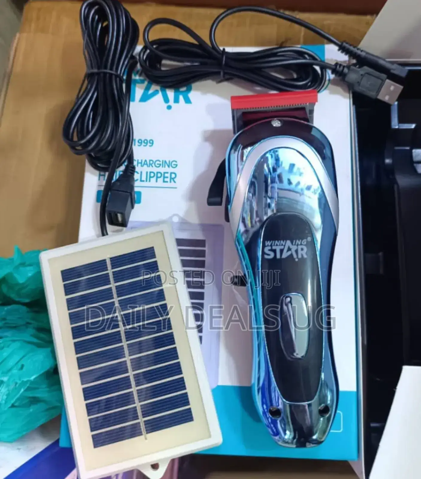 Winning Star Hair Clipper With Free Solar
