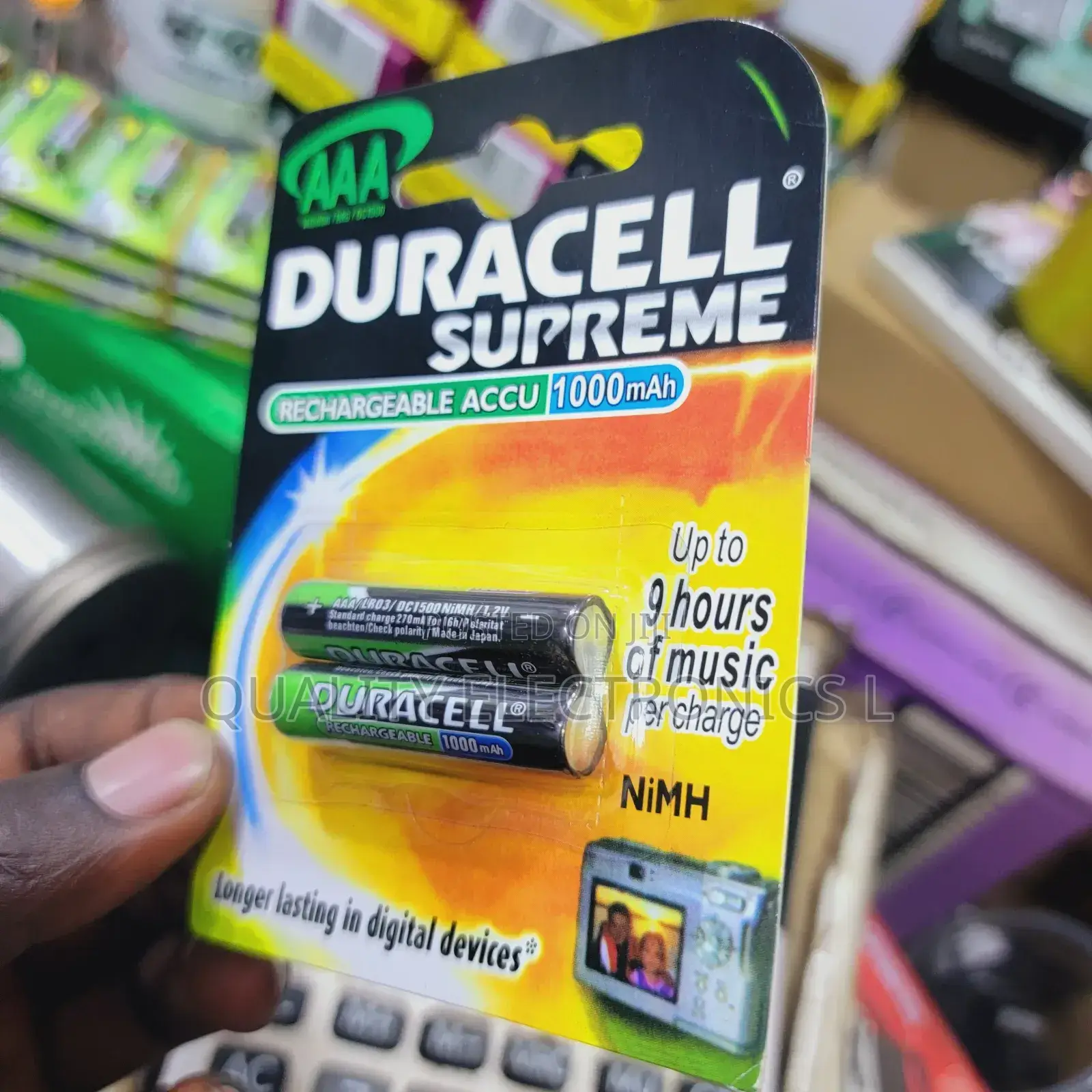 AAA Duracel Rechargeables (1)