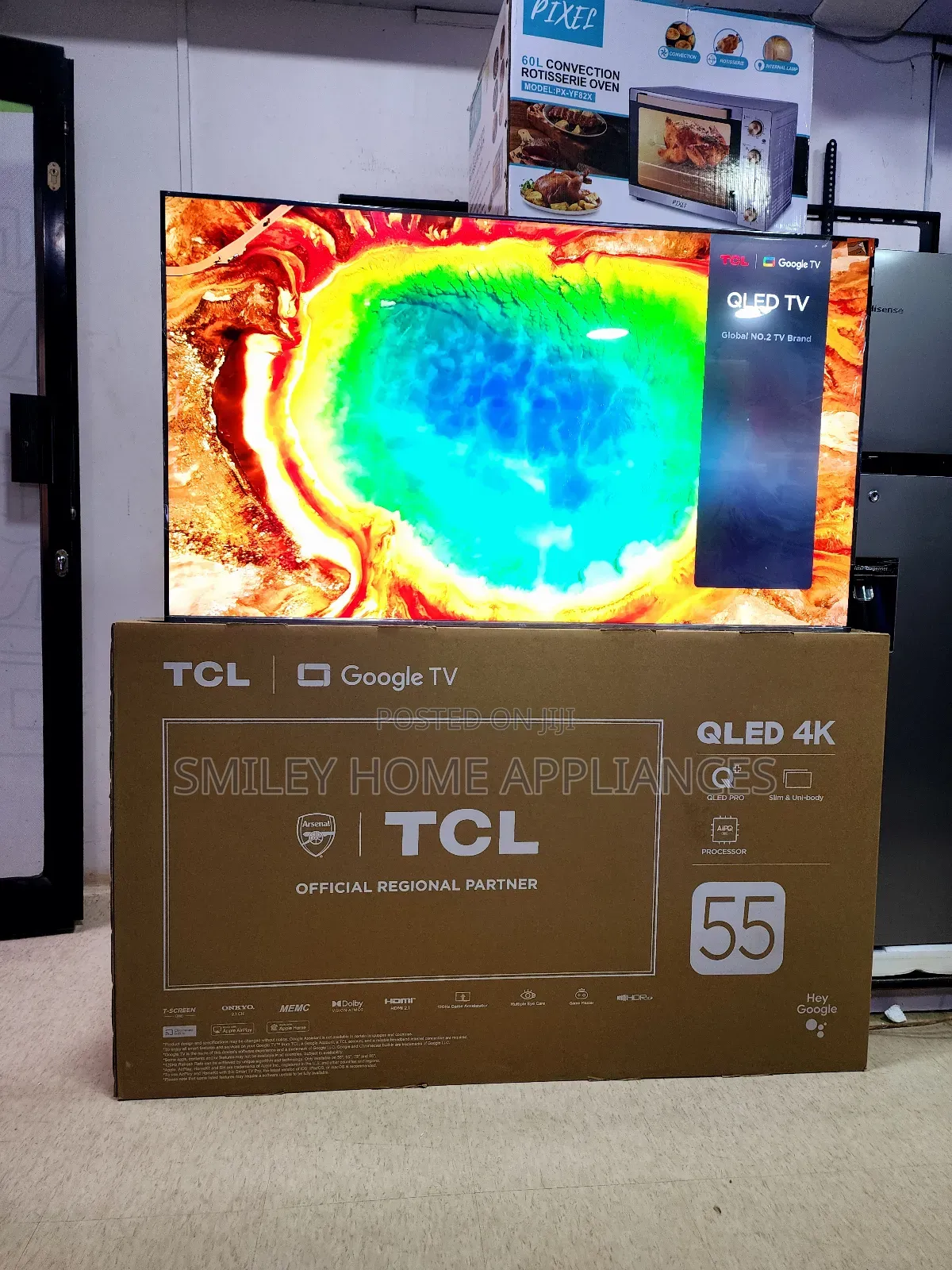 TCL 55inches QLED PRO Google Andriod Tv