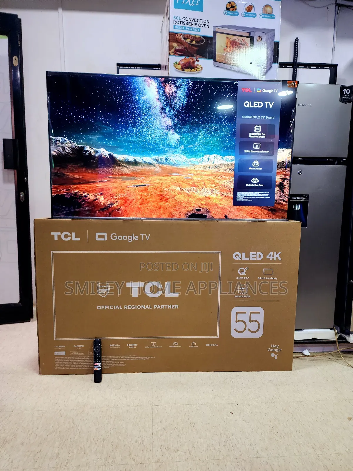 TCL 55inches QLED PRO Google Andriod Tv