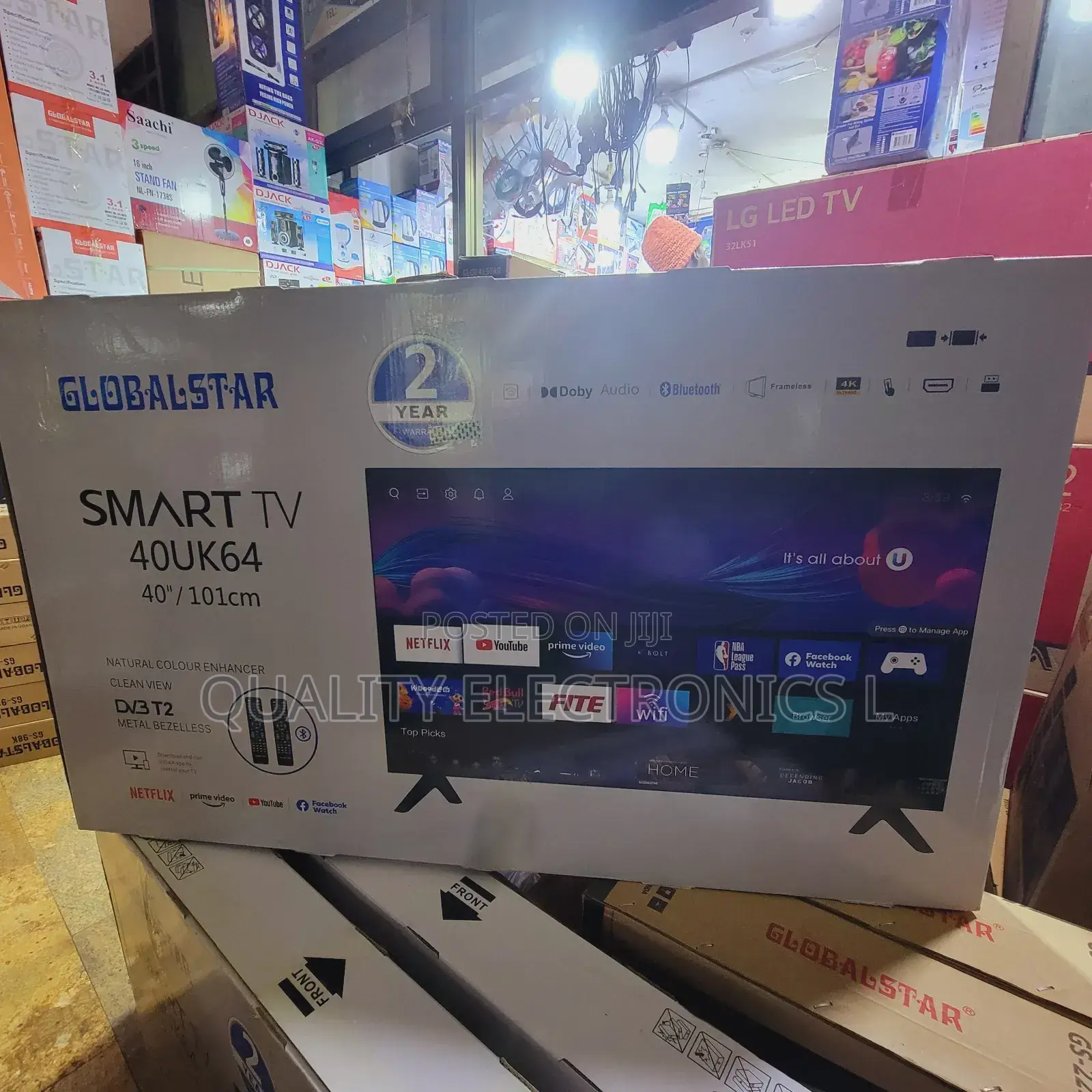 Globalstar 40 Inches Smart Tv With Bluetooth