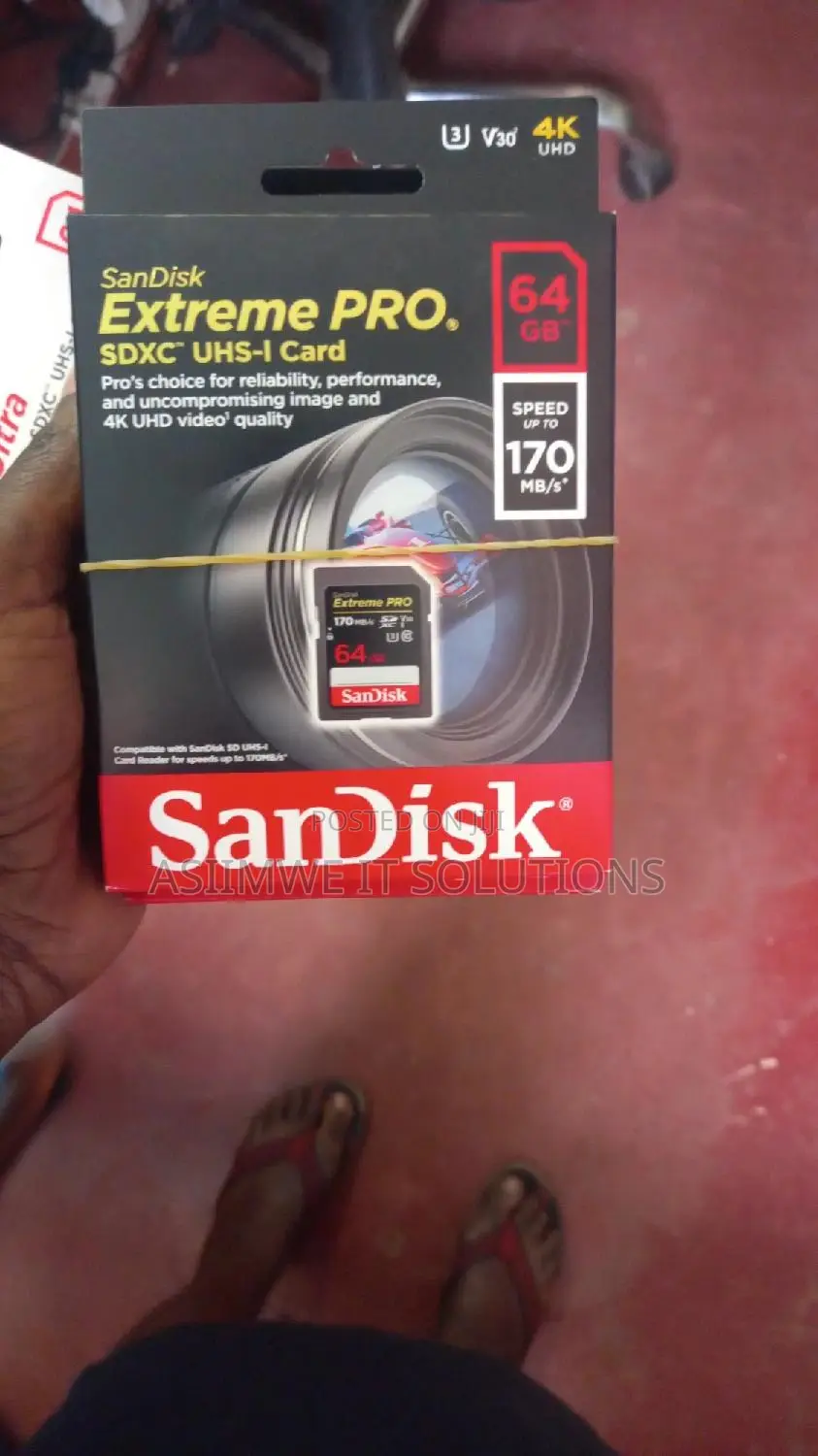 64gb Extreme PRO SD Card