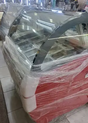 Ice Cream Display Machine Commercial