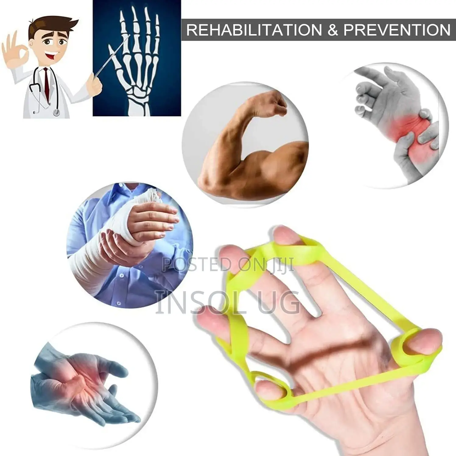 Silicone Finger Exerciser