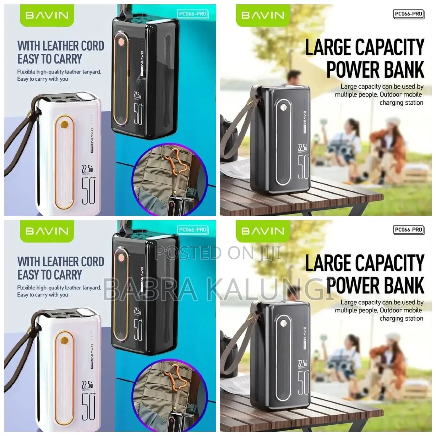 Hoco Bavin PC066 Power Bank 50000mah Large