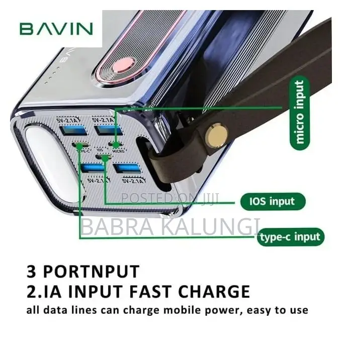 Hoco Bavin PC066 Power Bank 50000mah Large
