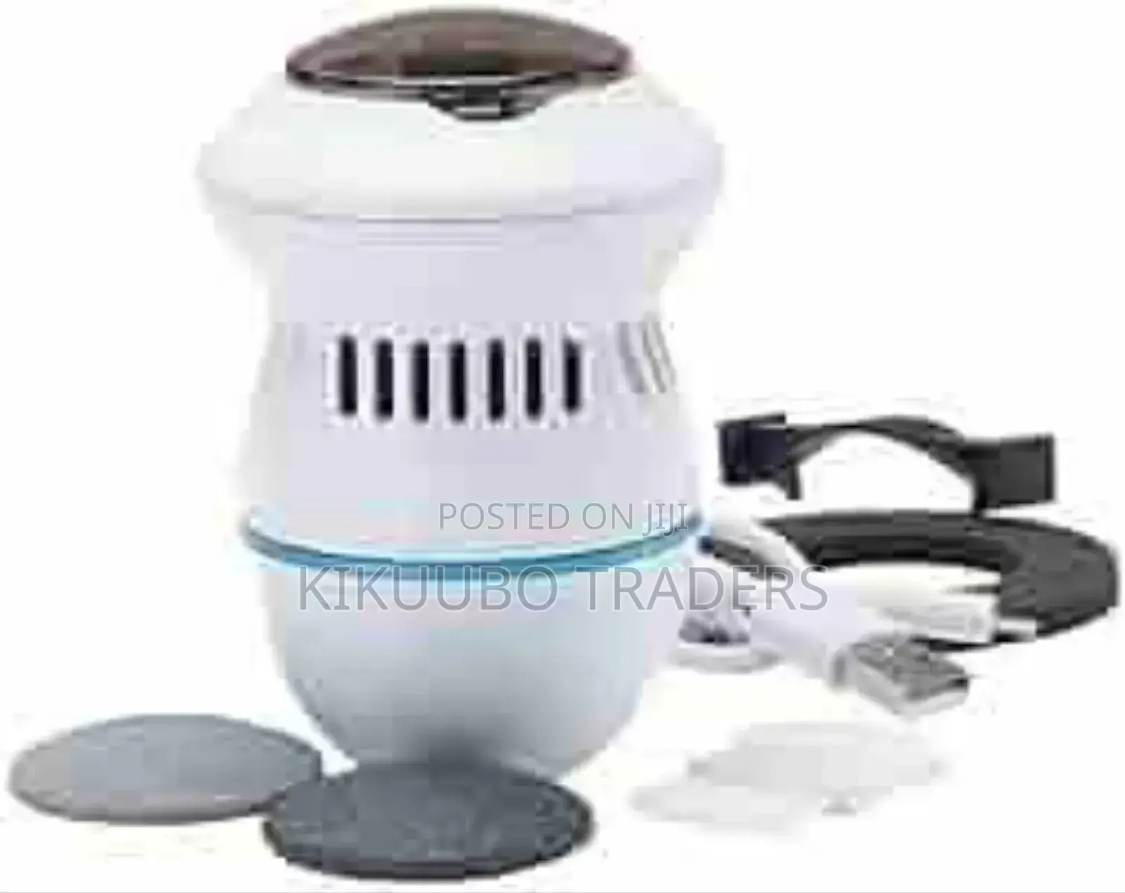 Electric Foot File Callus Remover Pedicure -White