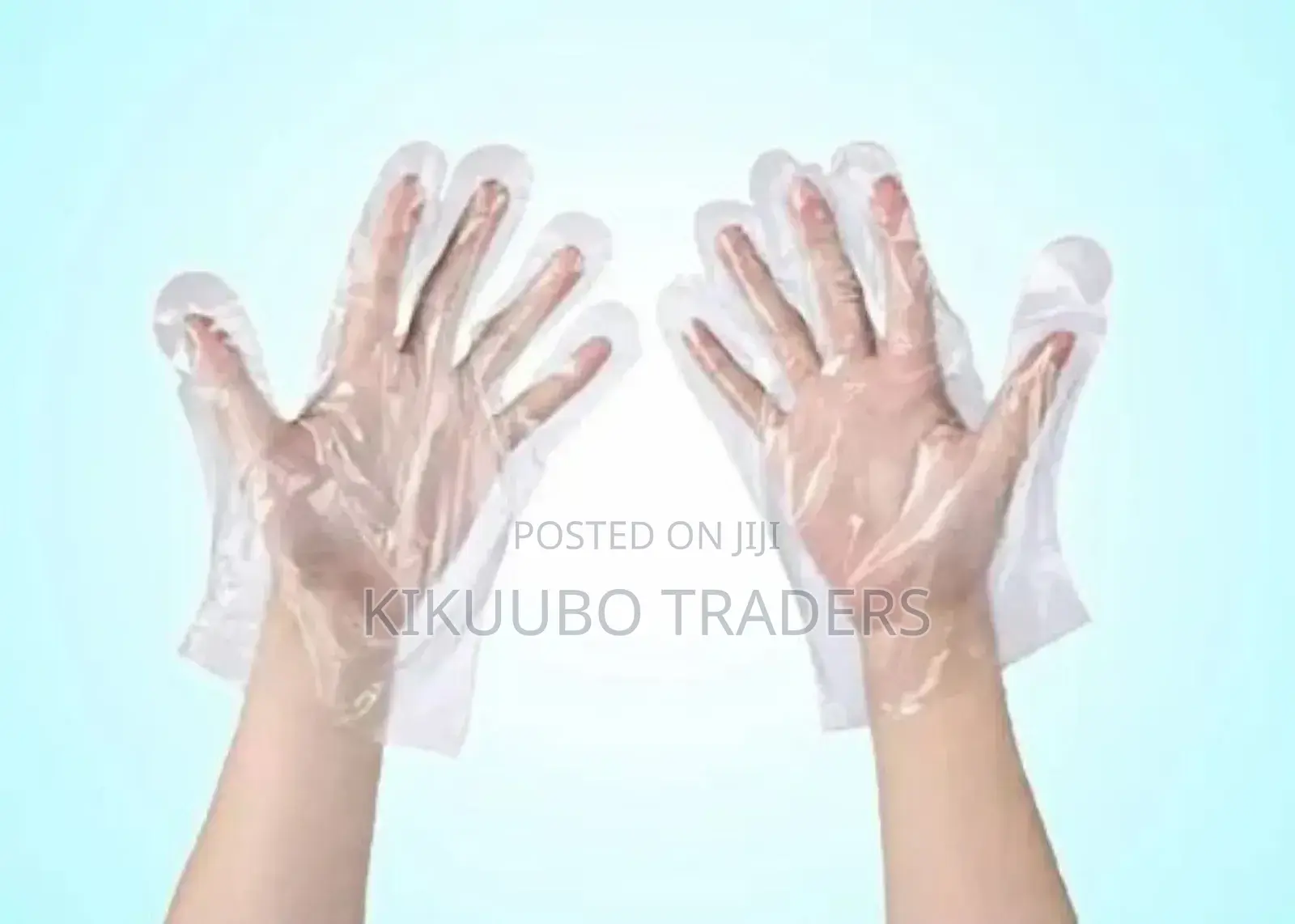 100pcs Plastic Disposable Gloves