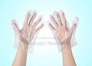 100pcs Plastic Disposable Gloves