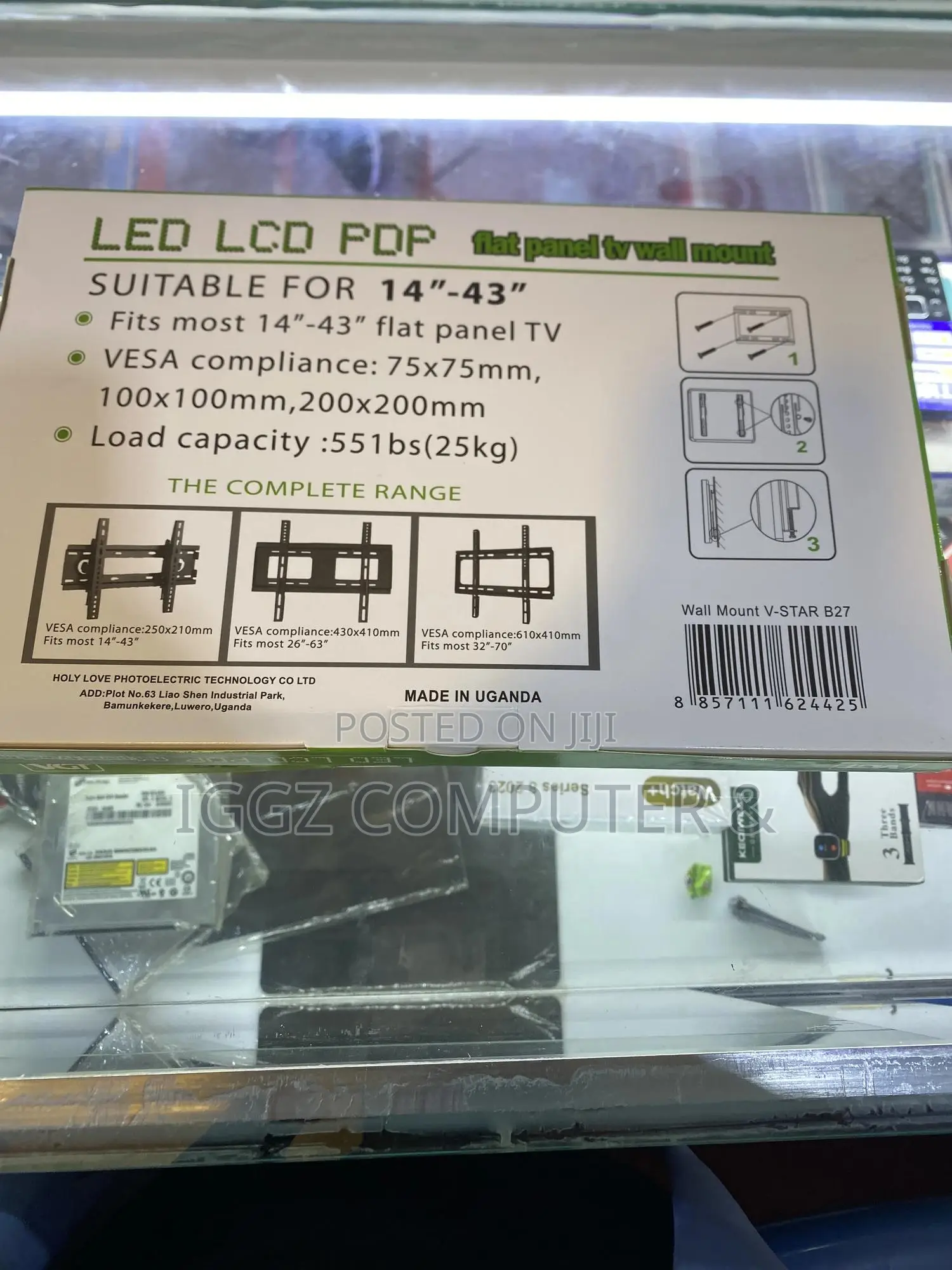 LED LCD POP Flat Panel Tv Wall Mount