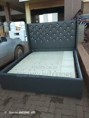 Leather Bed