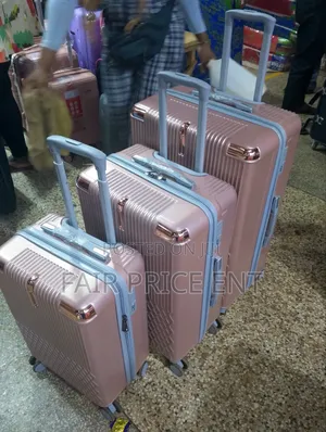 Executive Plastic Suitcases. Full Set ( 3pcs)