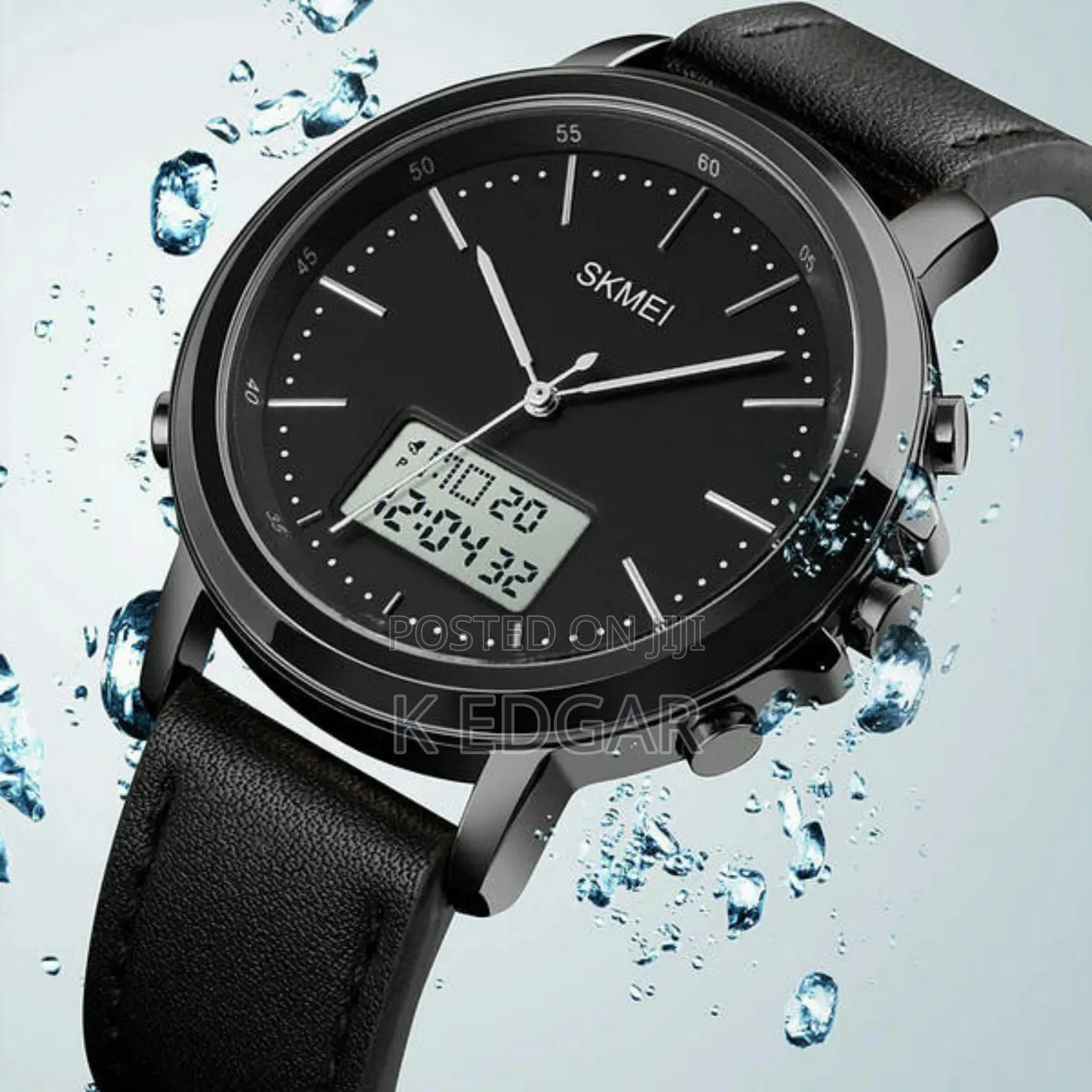 Black Skmei Watch
