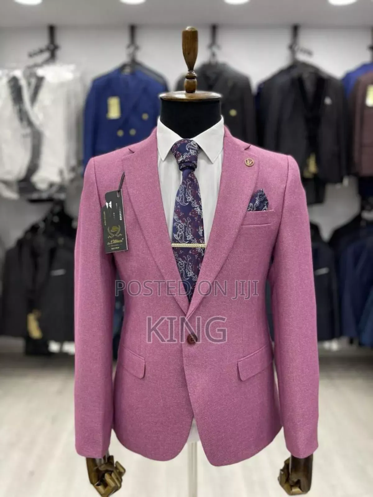 First Rate Men's Fit Blazer Coats