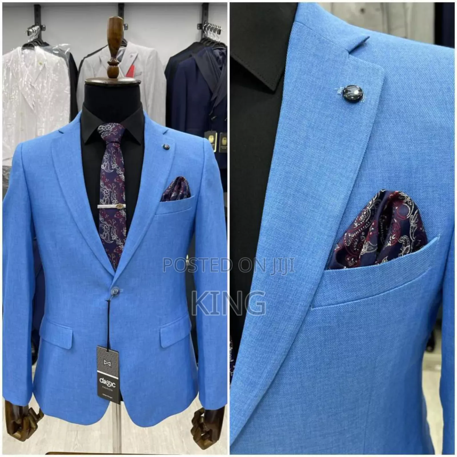 Civil Men's Fit Blazer Coats