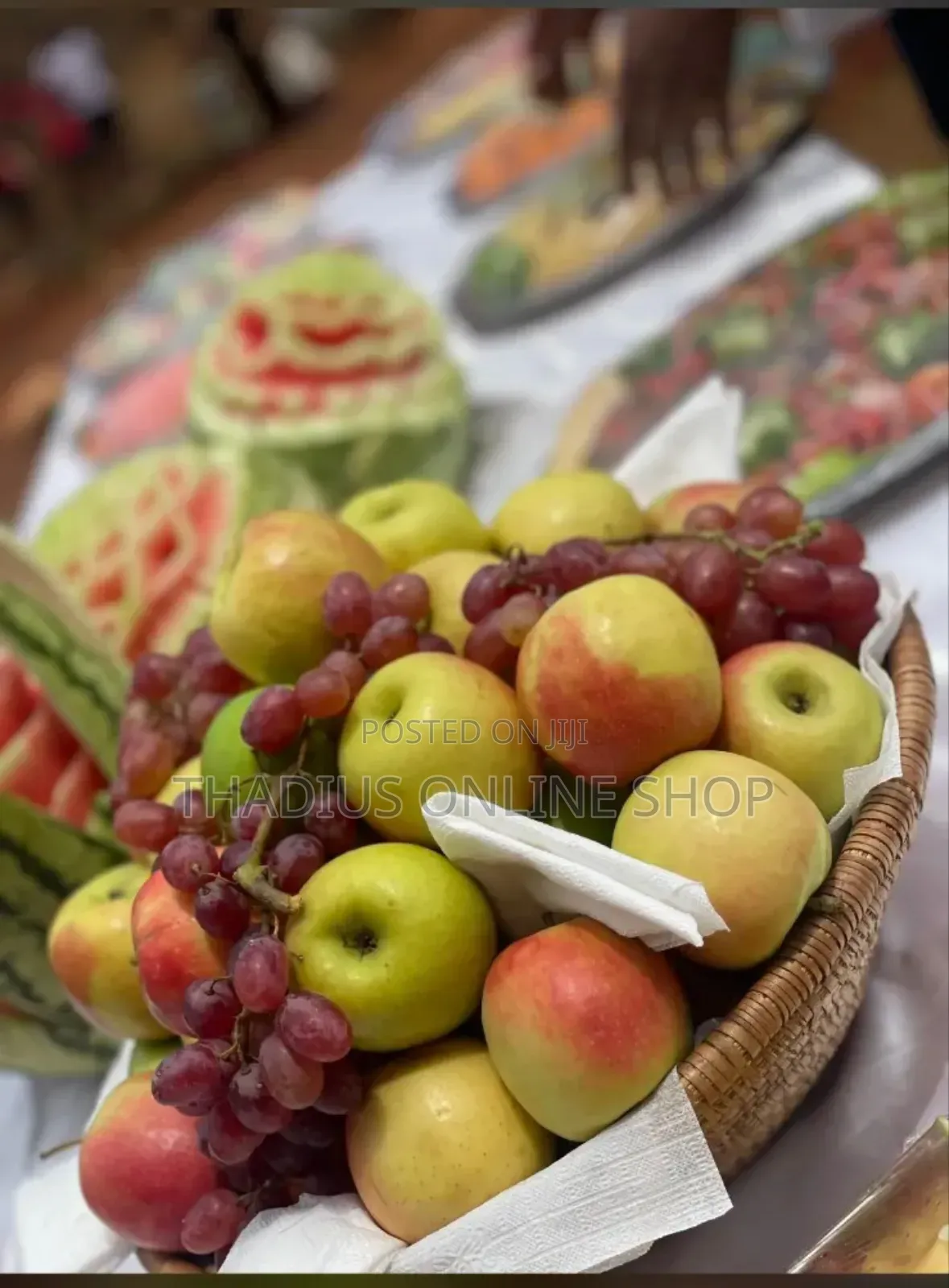 Our Dessert and Fruit Table Made With Art of Good Work