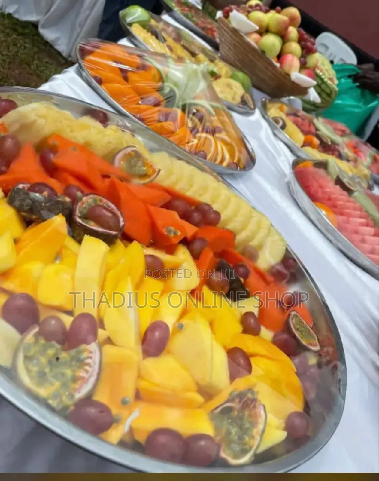 Our Dessert and Fruit Table Made With Art of Good Work