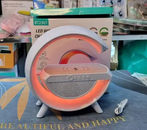 Photo - Led Wireless Charging Bluetooth Speaker
