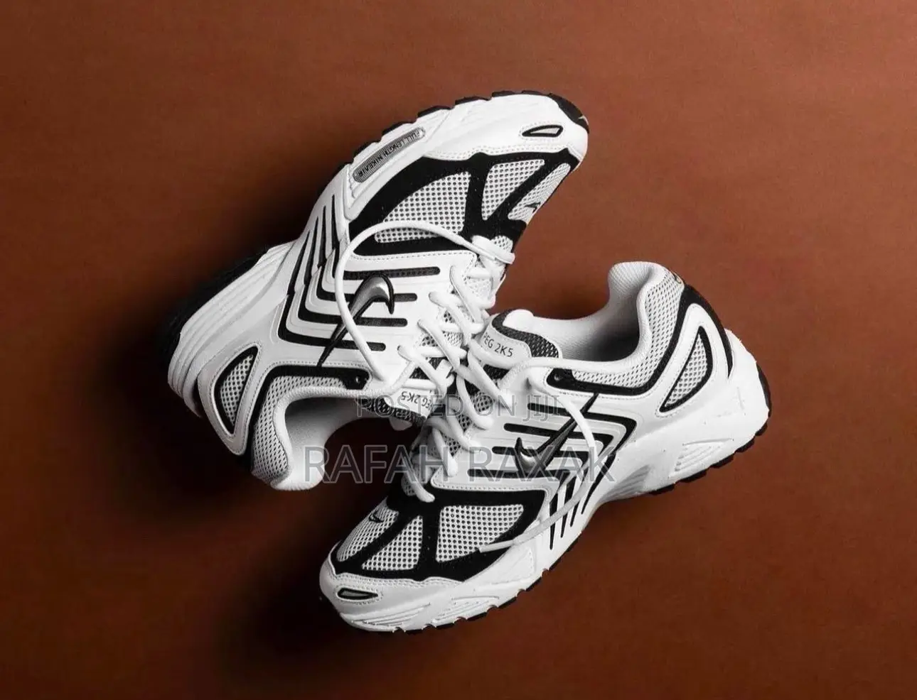 Nike Air Pegasus 2K5 Black Fire Running Sneakers