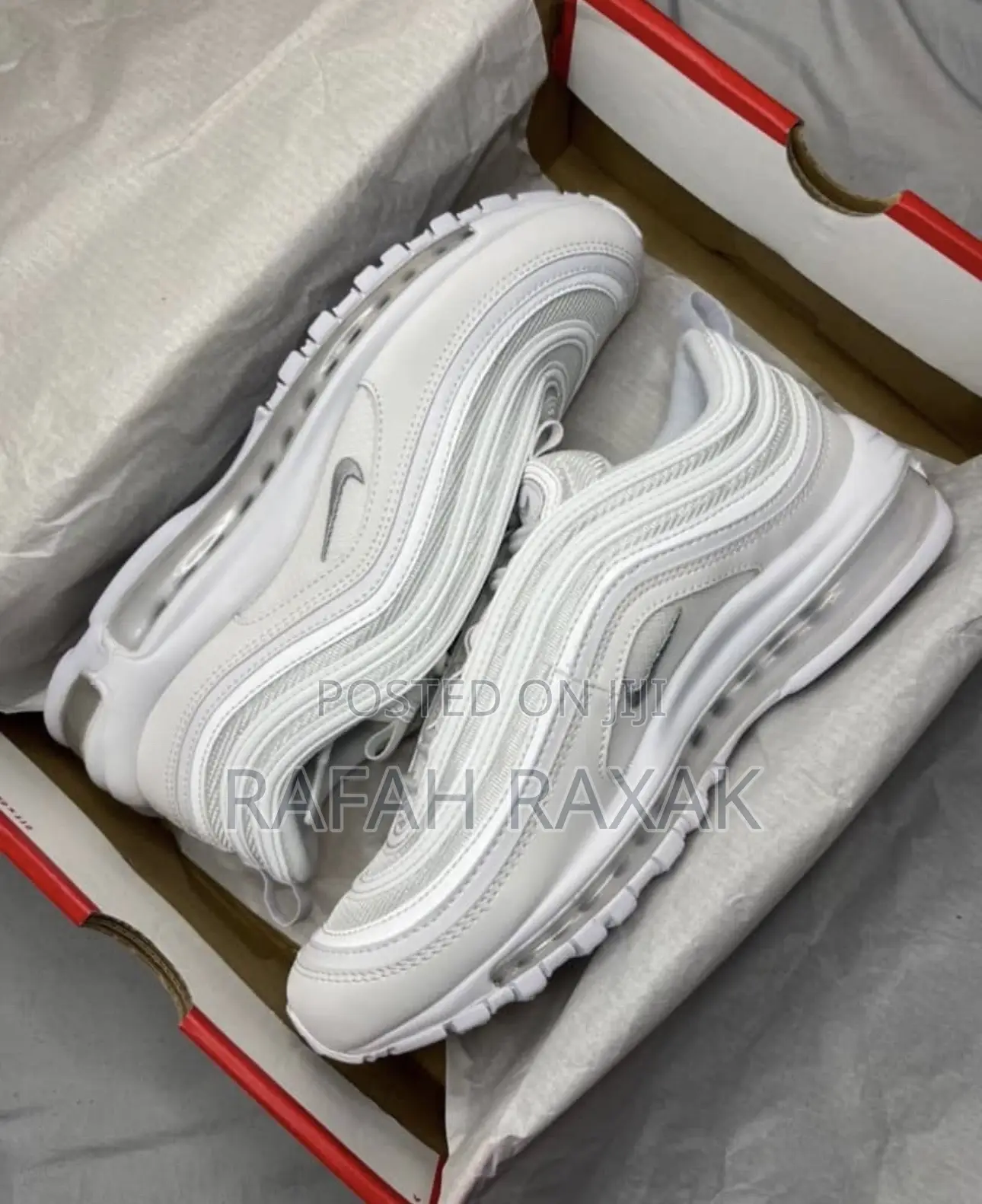 Unisex Nike Air Max 97 White Sneakers