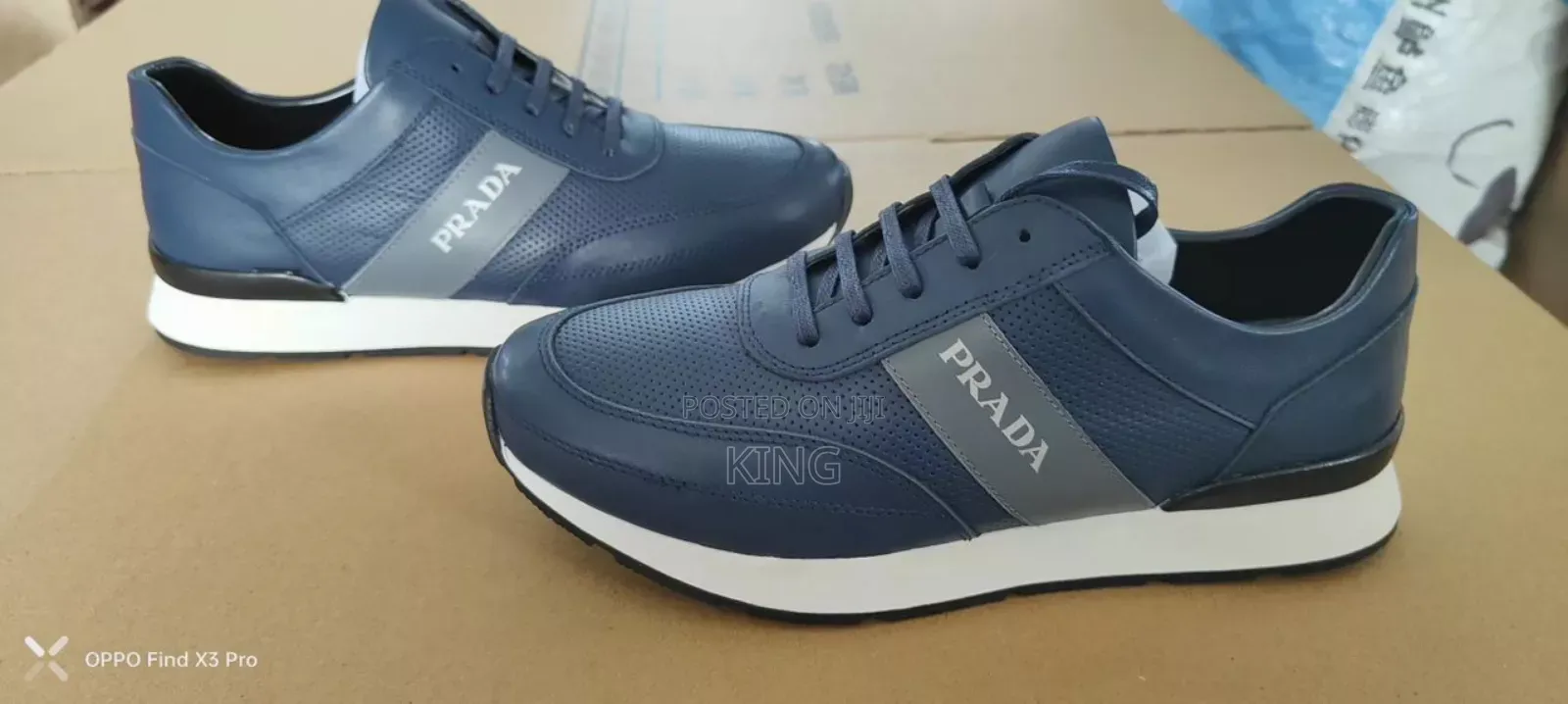 Blue Sky Prada Finesse Sneakers