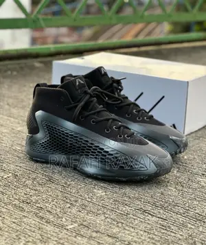 Black Men’S Adidas Anthony Edwards 1 Basketball Sneakers
