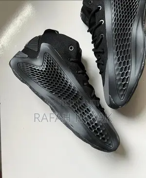 Black Men’S Adidas Anthony Edwards 1 Basketball Sneakers