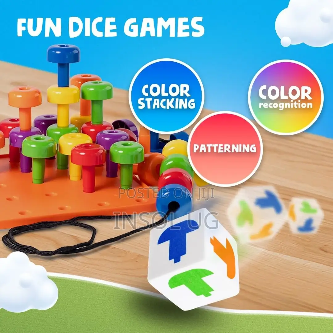 Peg Board for Motor Skill Training