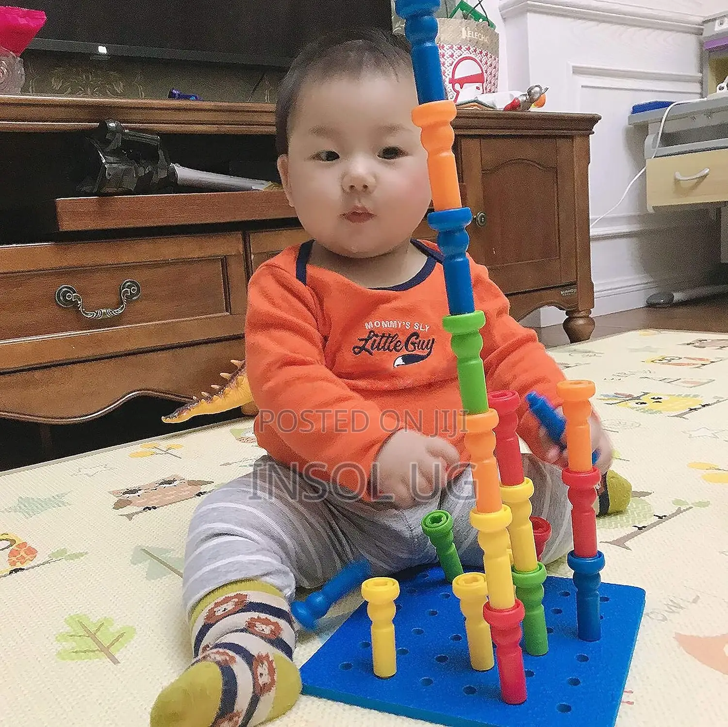 Peg Board for Motor Skill Training
