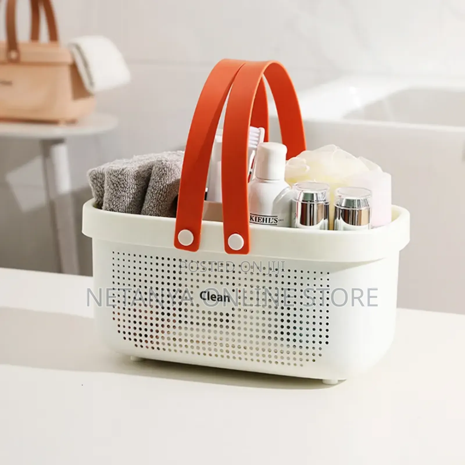 Storage Basket With Handle