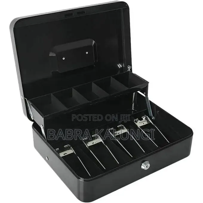 Portable Shop Money Cash Register Box Container