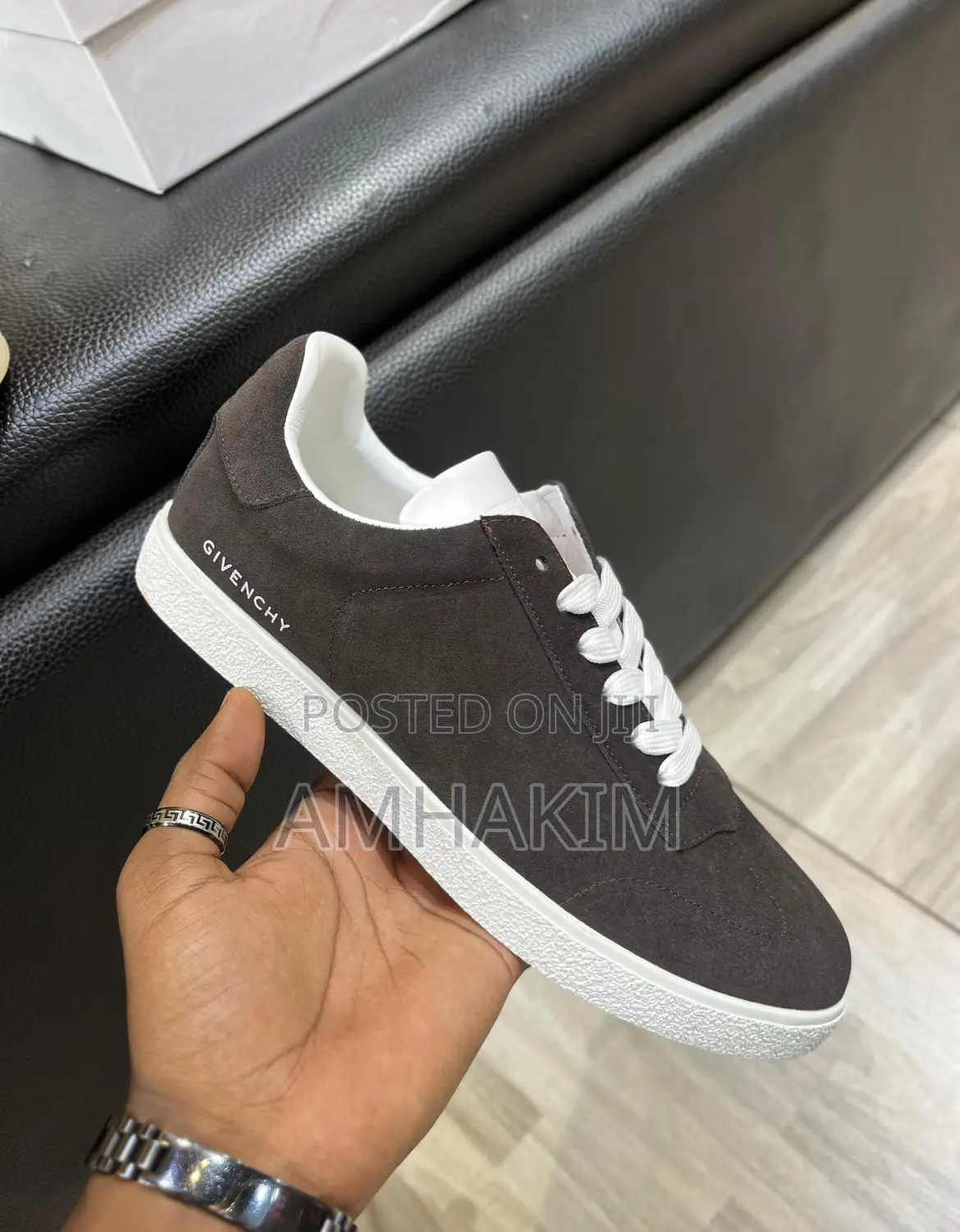 Classic Men's Suede Givenchy Sneakers in Stock