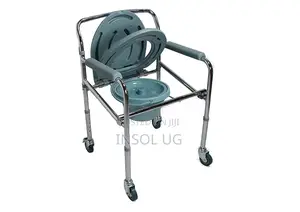 Commode Toilet Chair With Castor