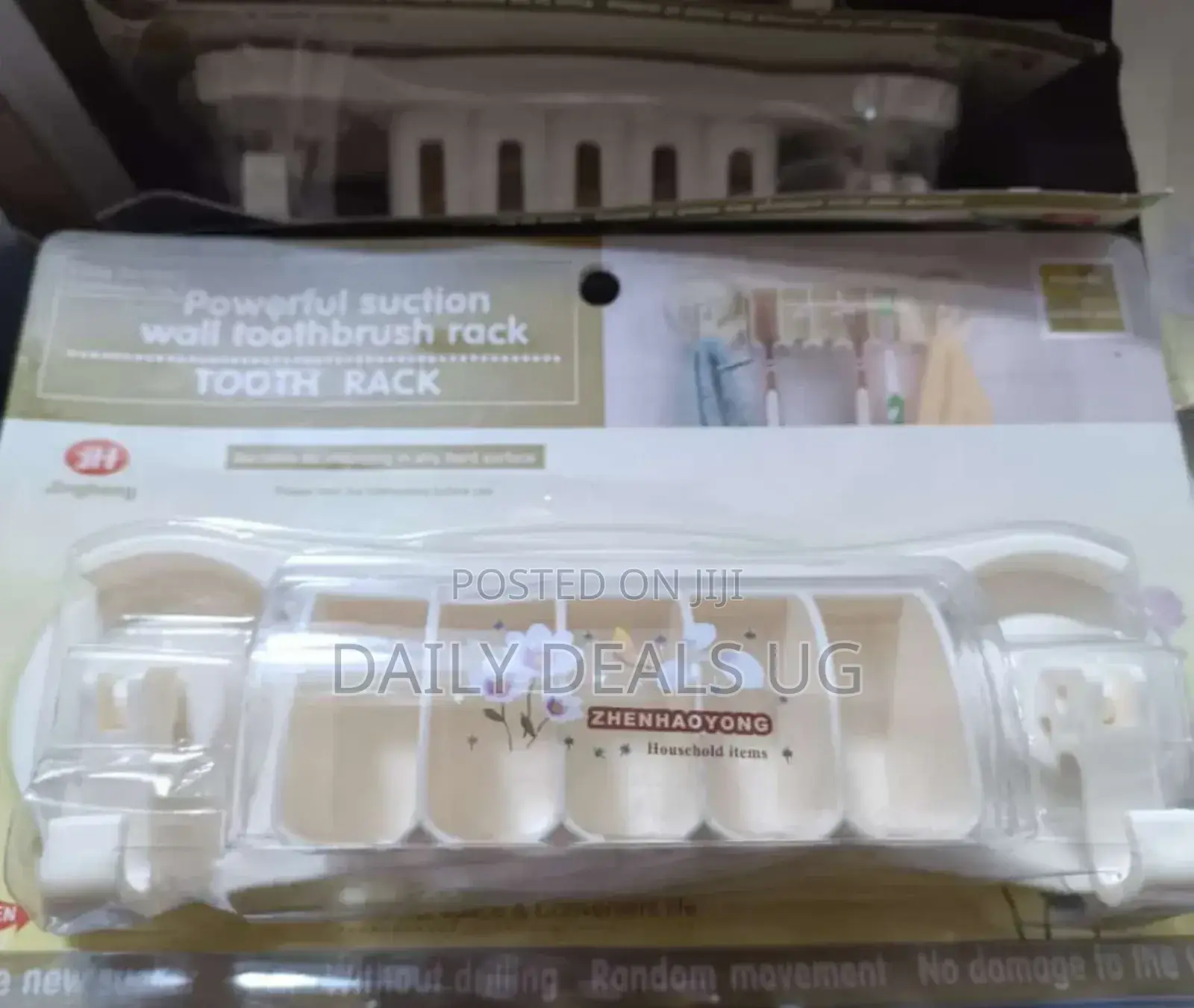Plastic Toothbrush Rack