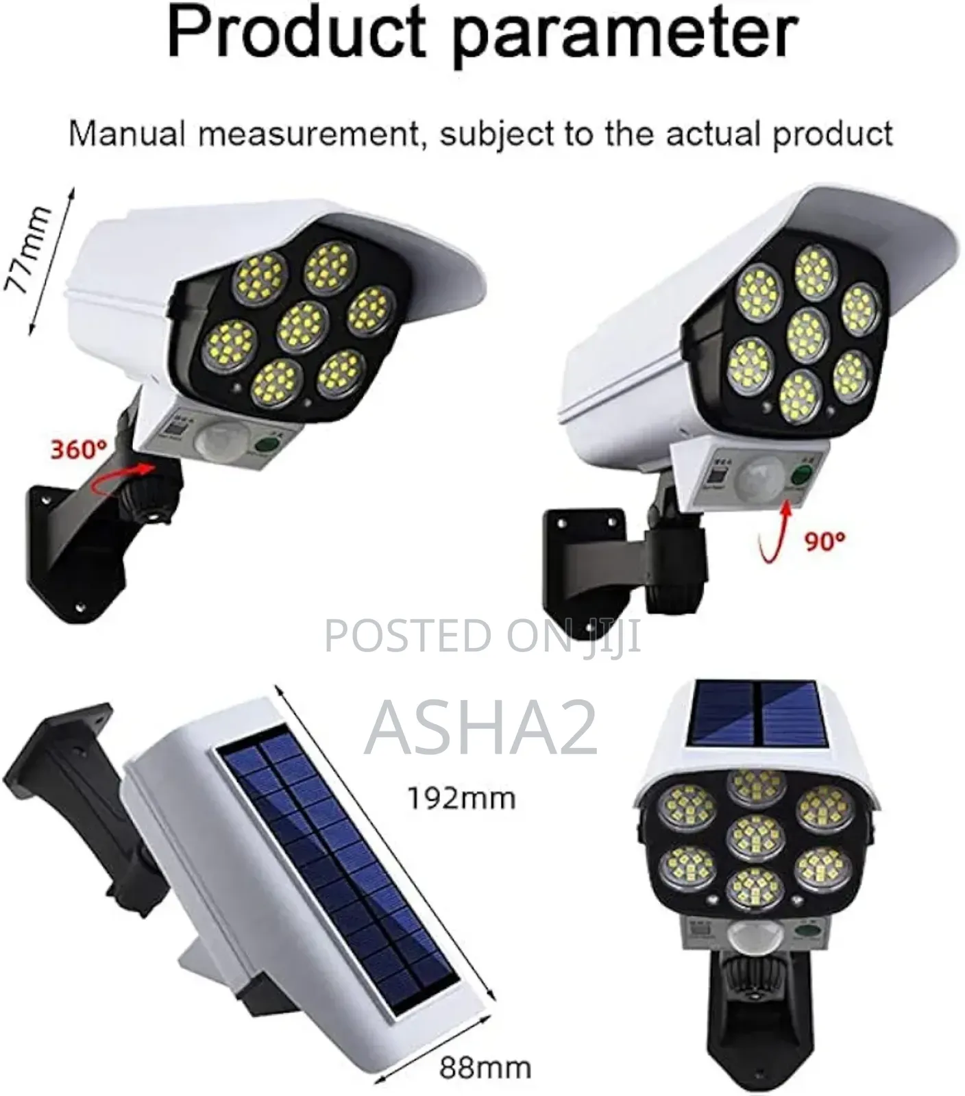 Motion Sensor Solar Lights