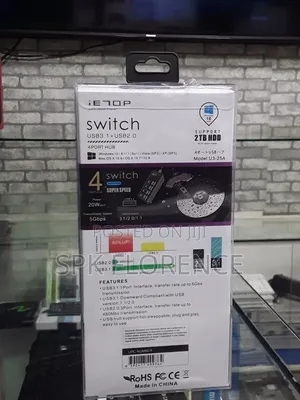 Switch Usb 4 Port Hub