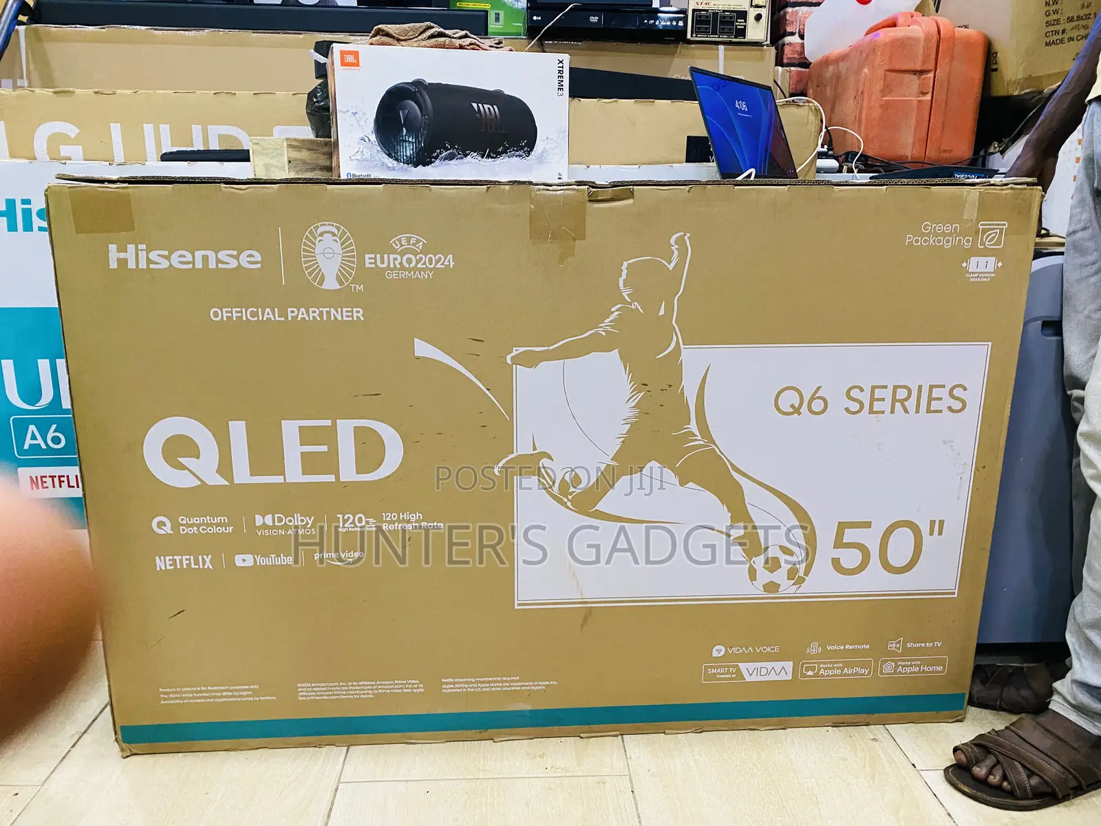 Hisense 55 Inch Qled Brand New 2024 Model
