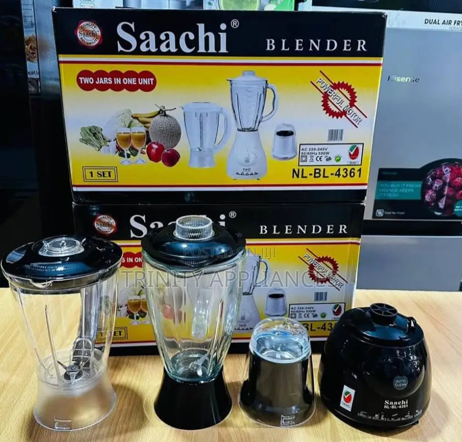 Saachi 3 in 1 Blender NL-BL-4361