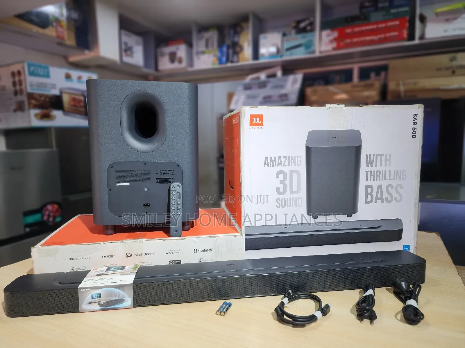 Brand New JBLBAR 500 590watts Soundbar