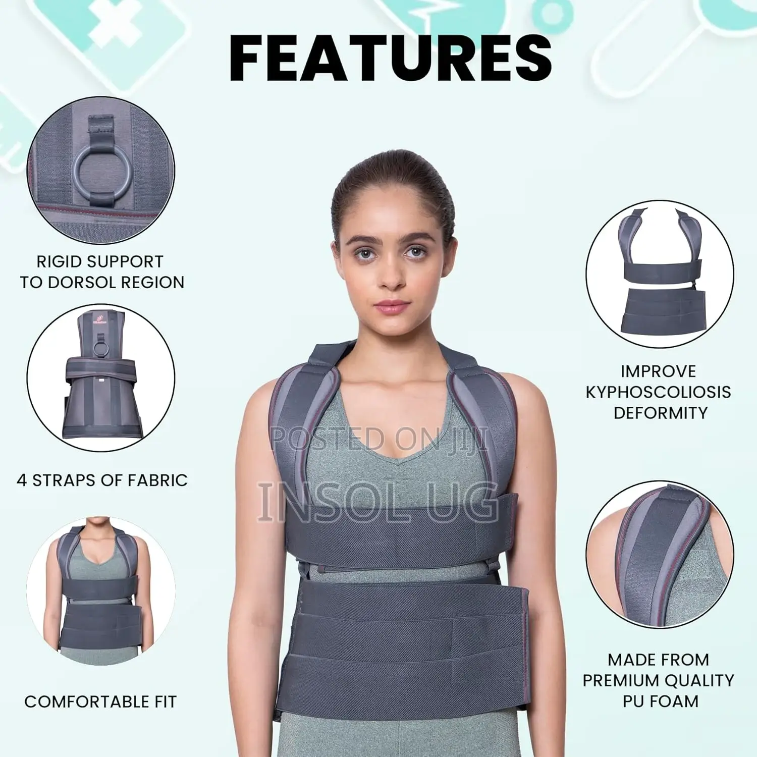 Dorso Lumbar Brace (Taylor Brace)