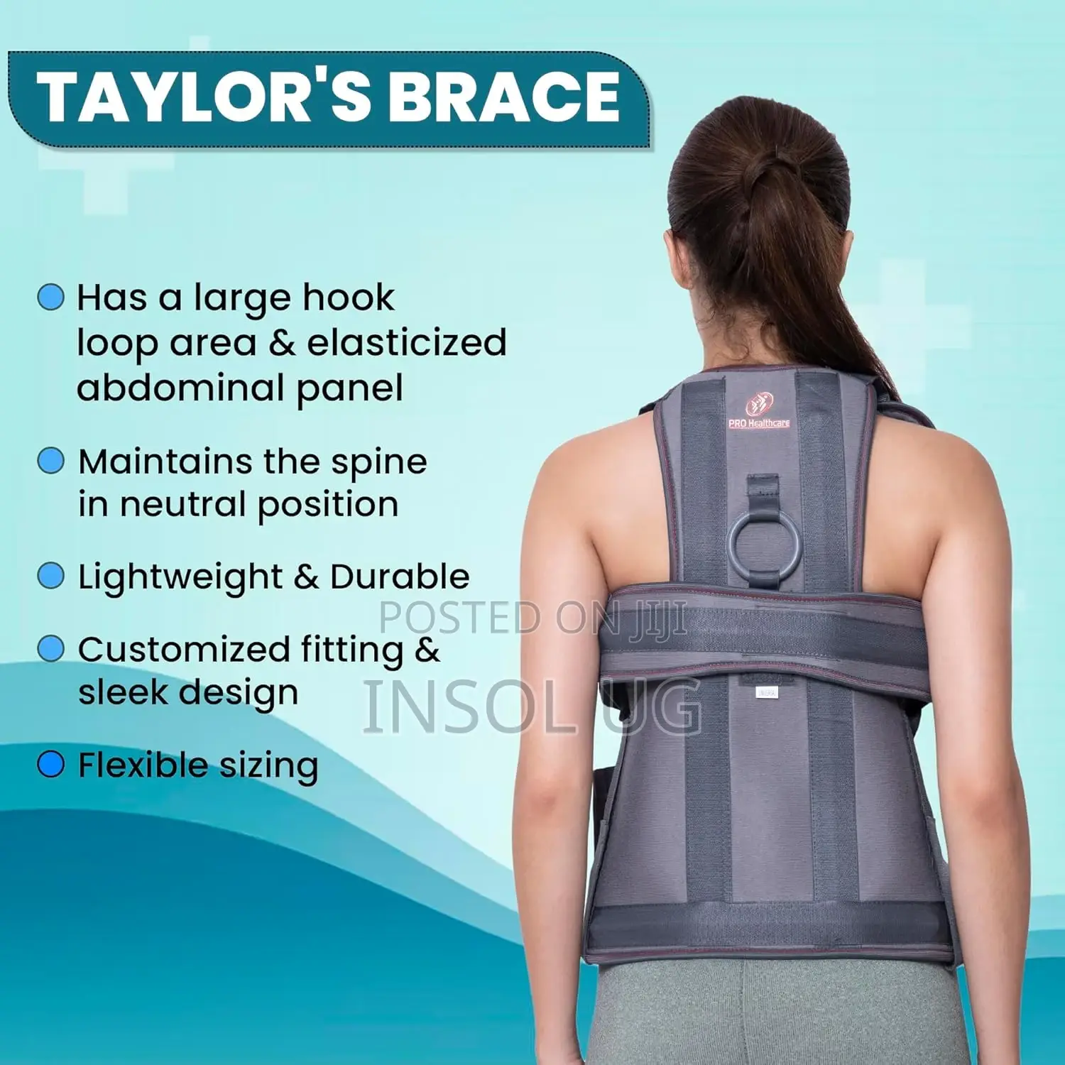 Dorso Lumbar Brace (Taylor Brace)